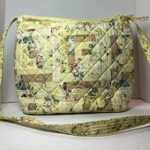 Patchwork Yellow CottageCore Purse